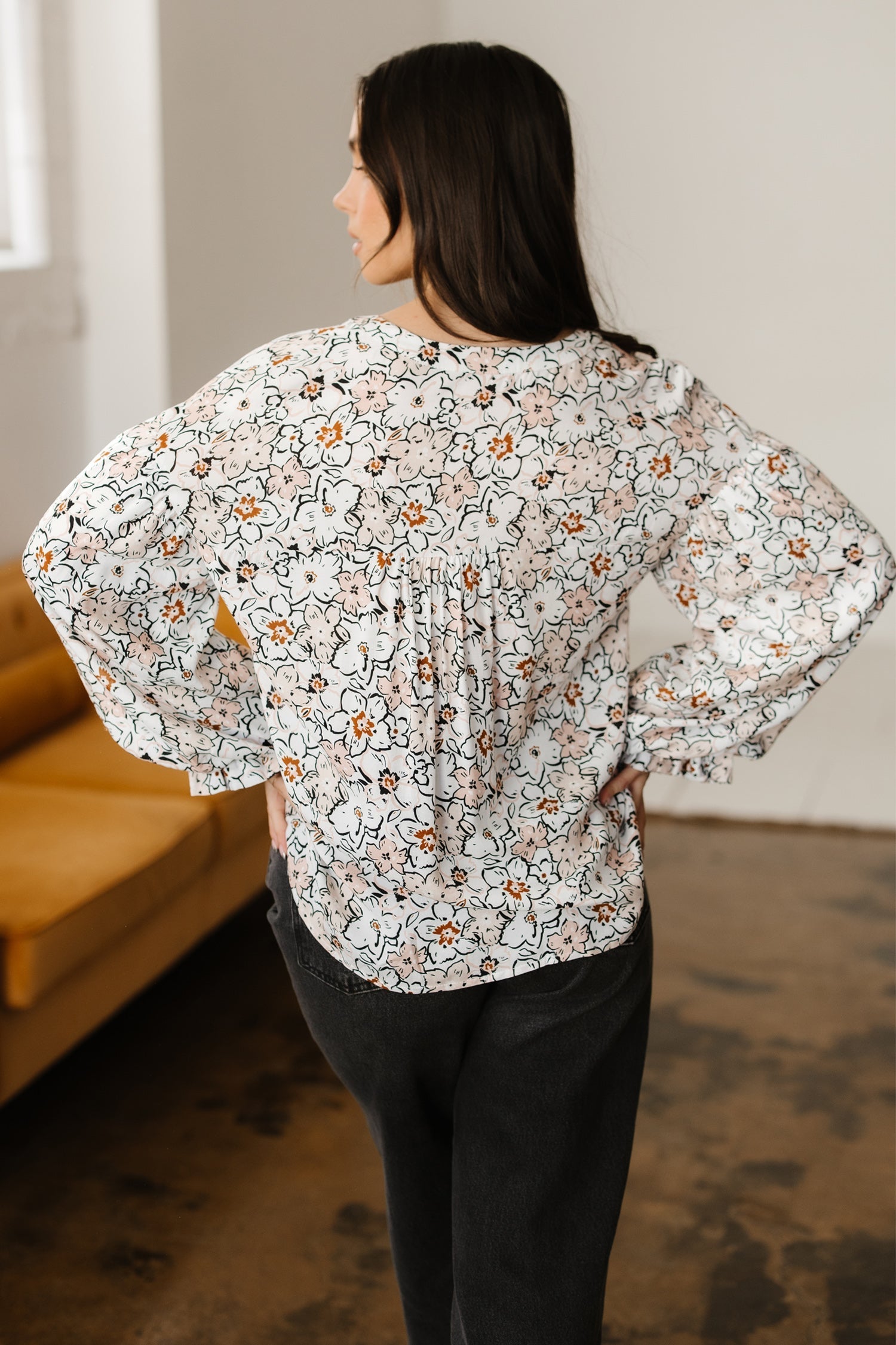 Aubrey Puff Sleeve Down Shirt-1