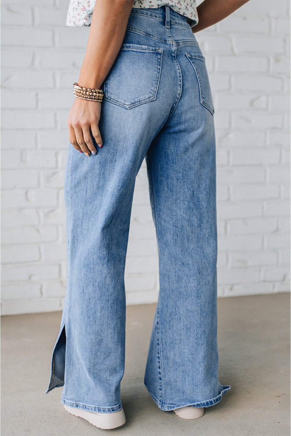Noah Rise Drawstring Casual Jeans-1