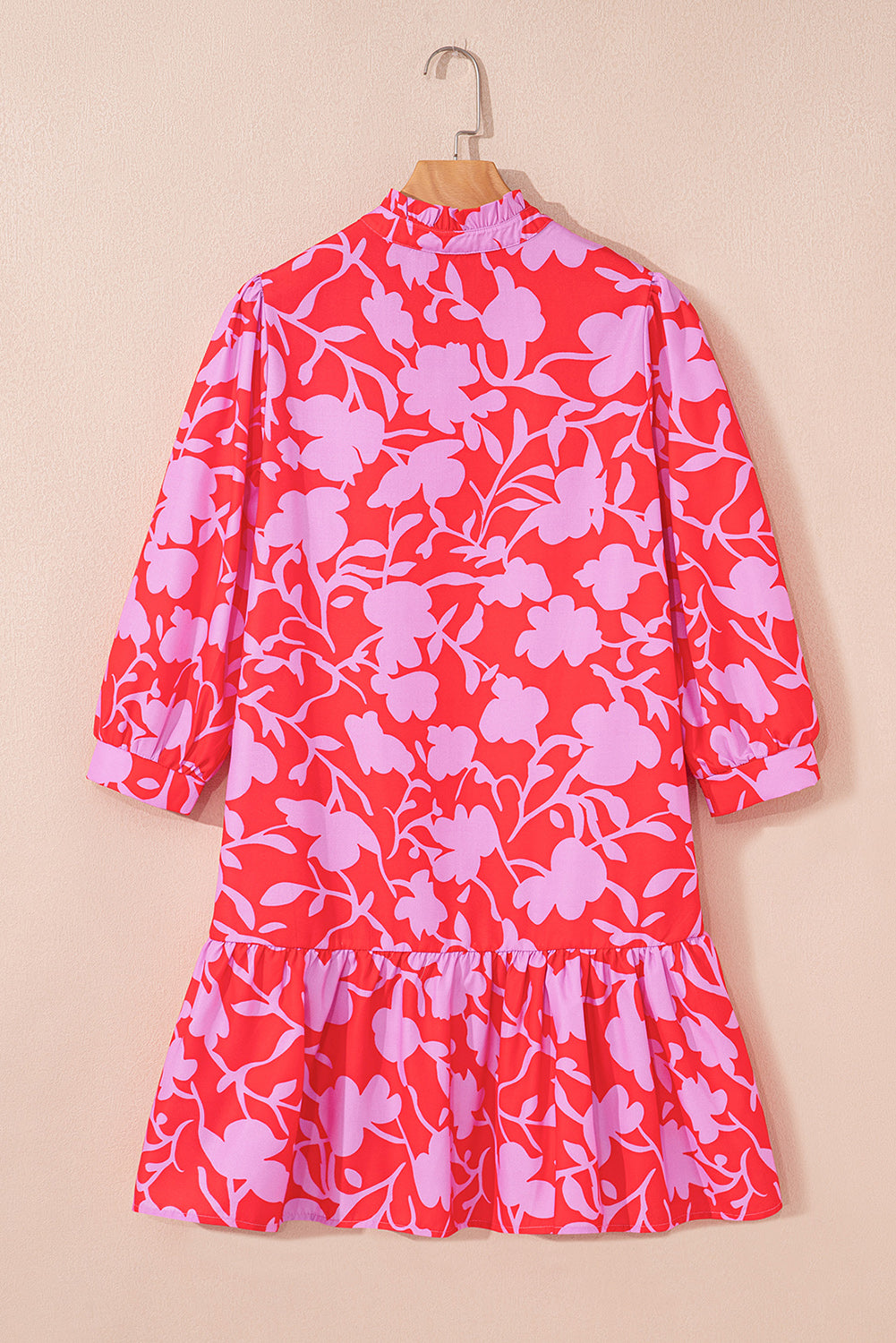 Milan Ruffle Hem Mini Dress-1