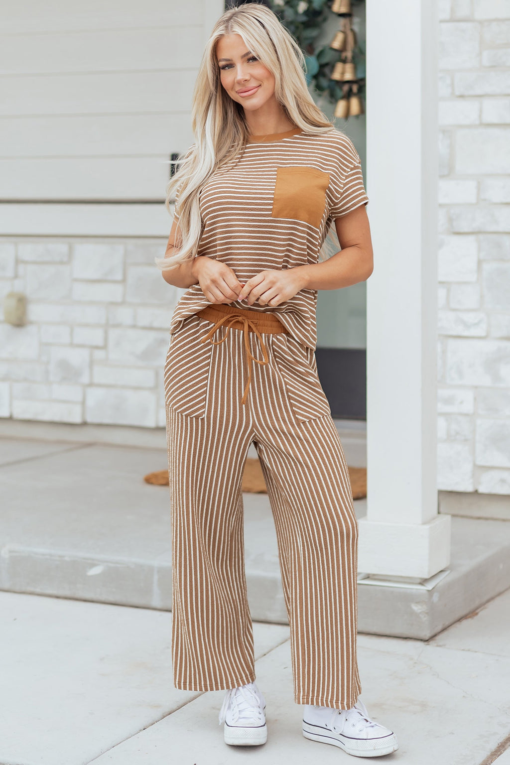 Aspyn Stripe Tee-1