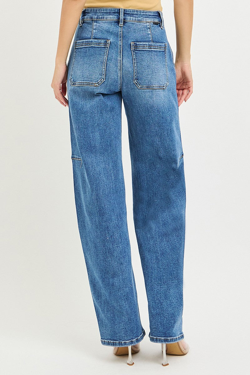 RISEN Slouchy Baggy Jeans-4