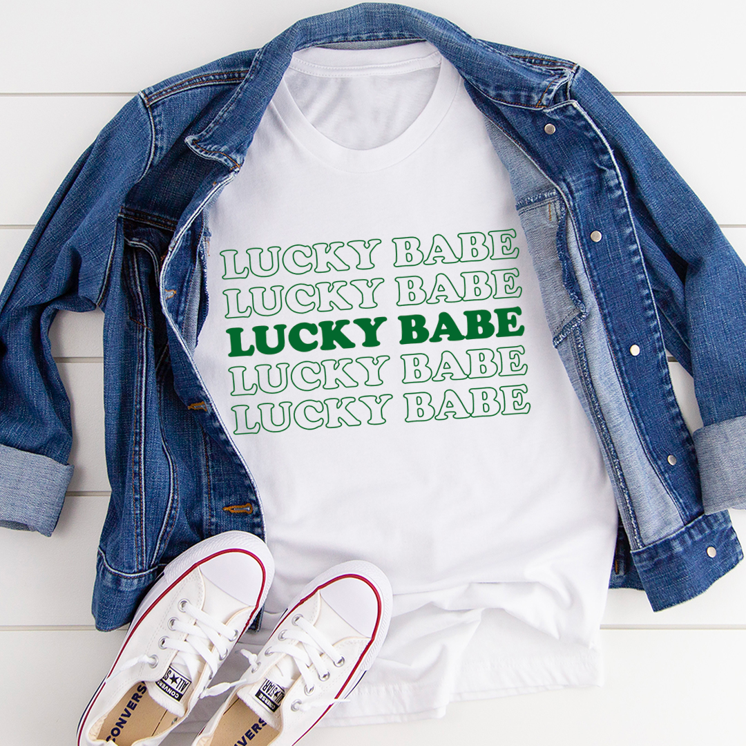 Lucky Babe T-Shirt-0