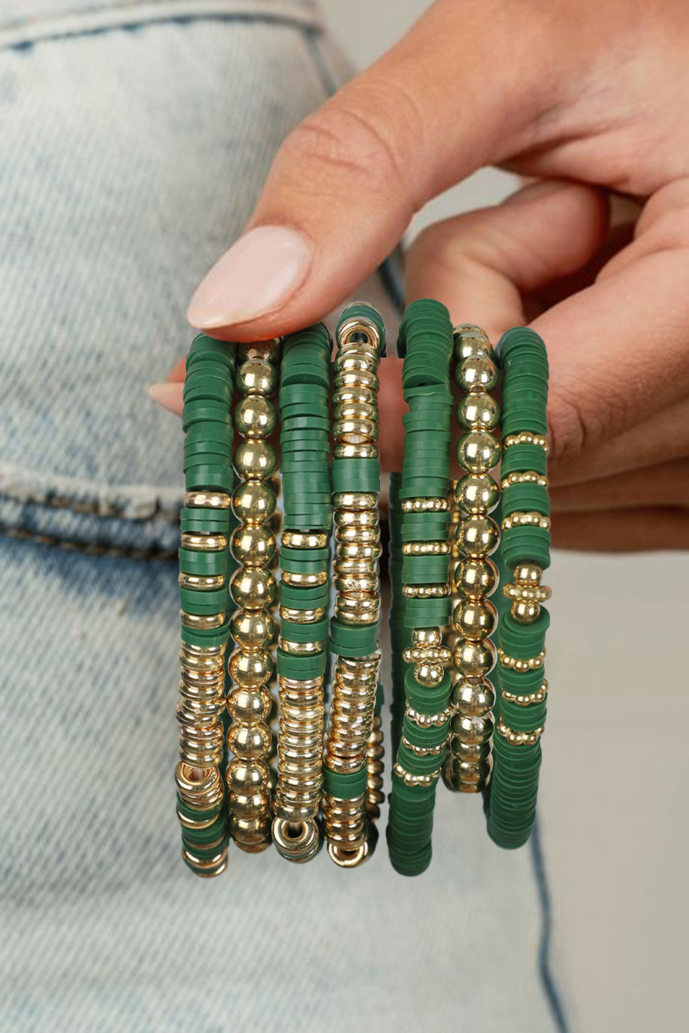 Noor Layered Beaded Bracelet Set-3
