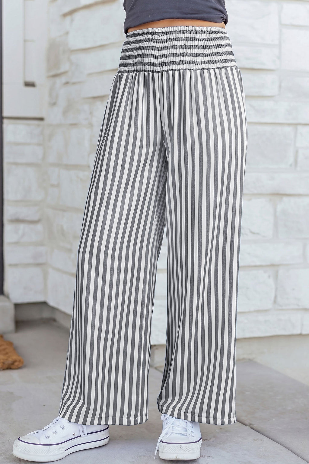 Marleigh Waist Loose Summer Pants-0