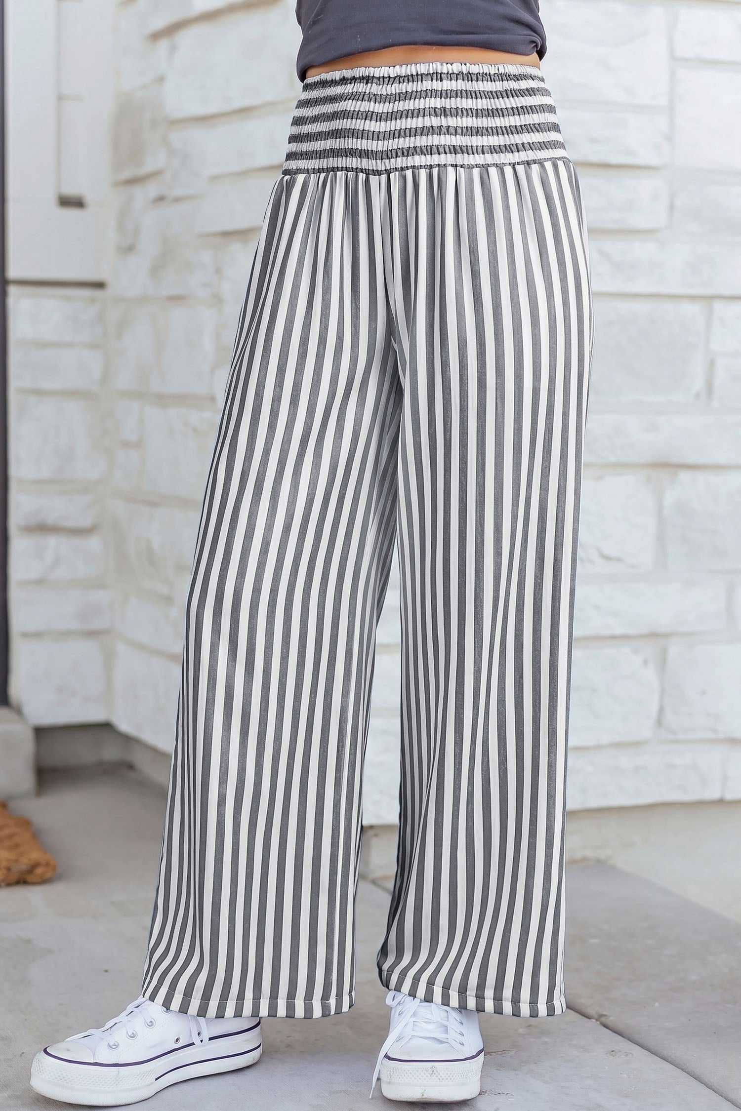 Marleigh Waist Loose Summer Pants-0