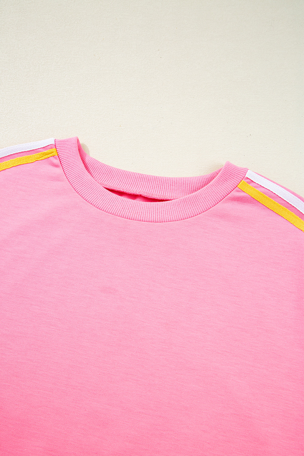 Milan Contrast Crewneck T Shirt-3