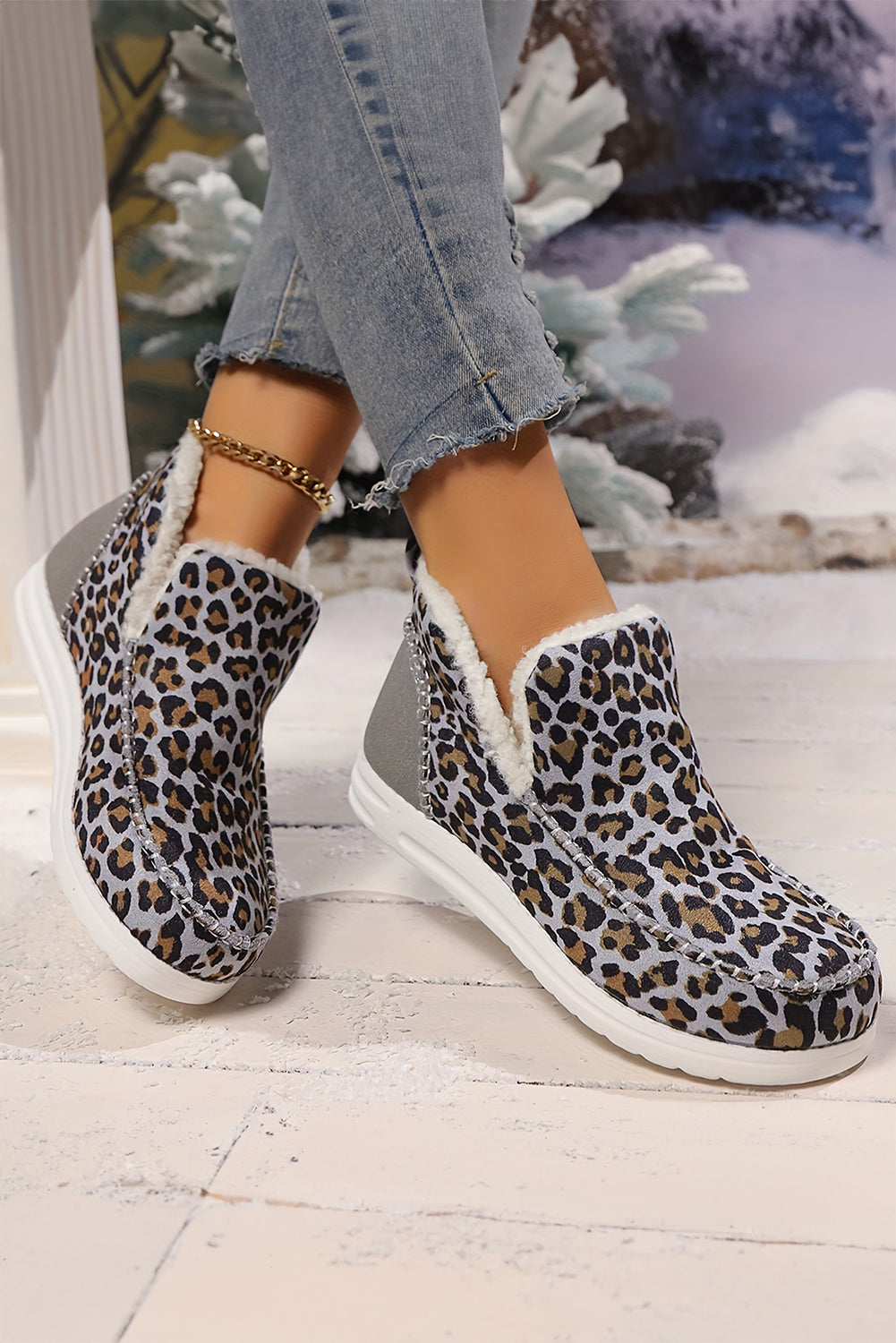Madison Flat Winter Fur Boots-2