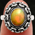 Premium Quality Ethiopian Opal Ring size-6 R-1667 25-ER10468-0