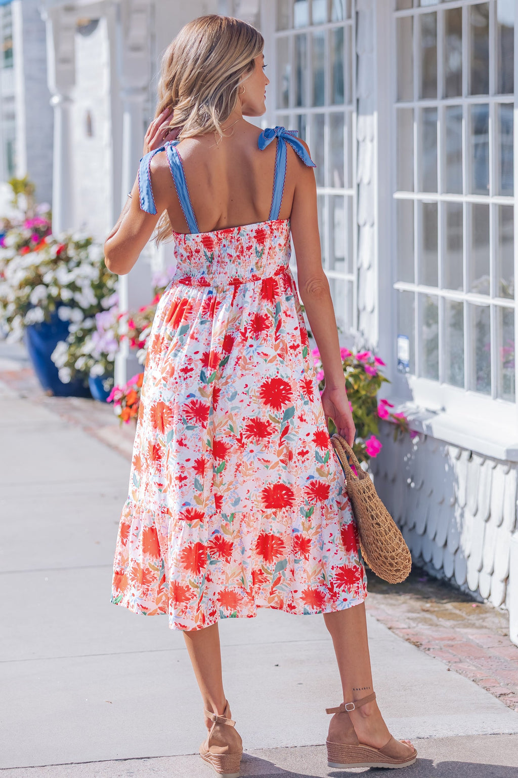 Dahlia Straps High Waist Dress-1