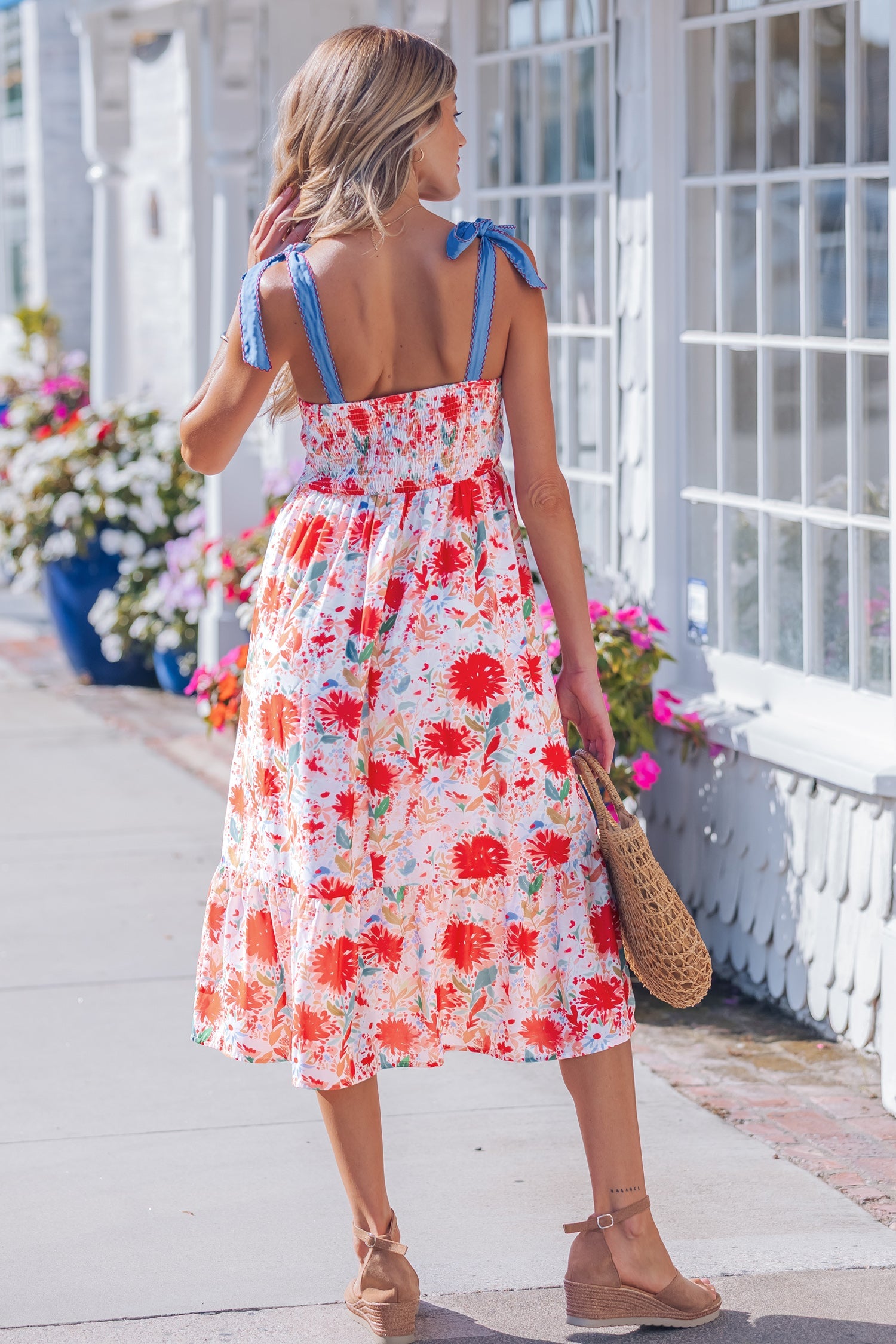 Dahlia Straps High Waist Dress-1