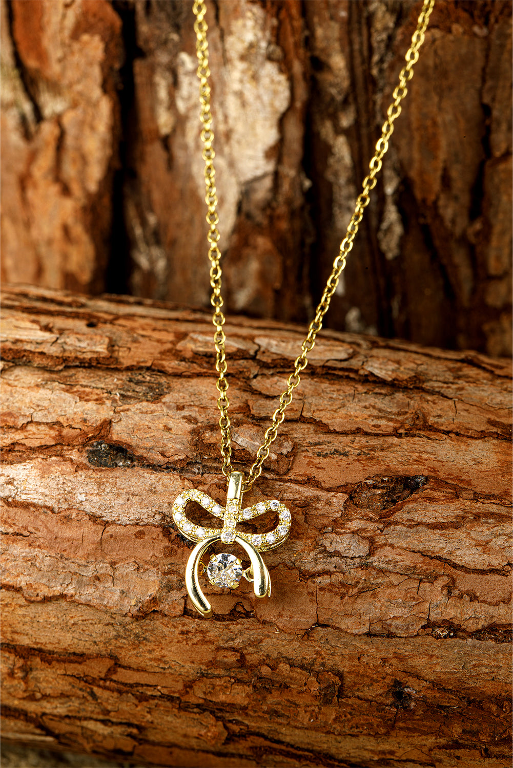 Athena Pendant Plated alloy Necklace-3