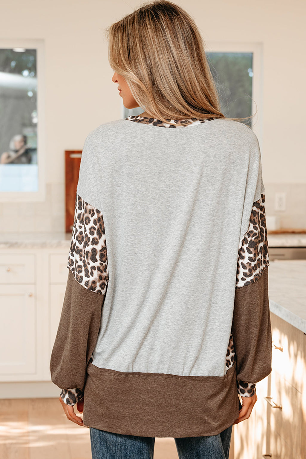 Gia High Low Baggy Sweatshirt-1