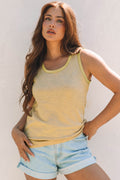 Skyla Metallic Sheen Tank Top