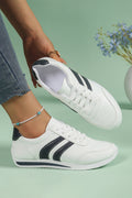 Isabella Lace Up Flat Shoes-0