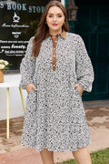 Ayah Sleeve Loose Mini PLUS Dress-0