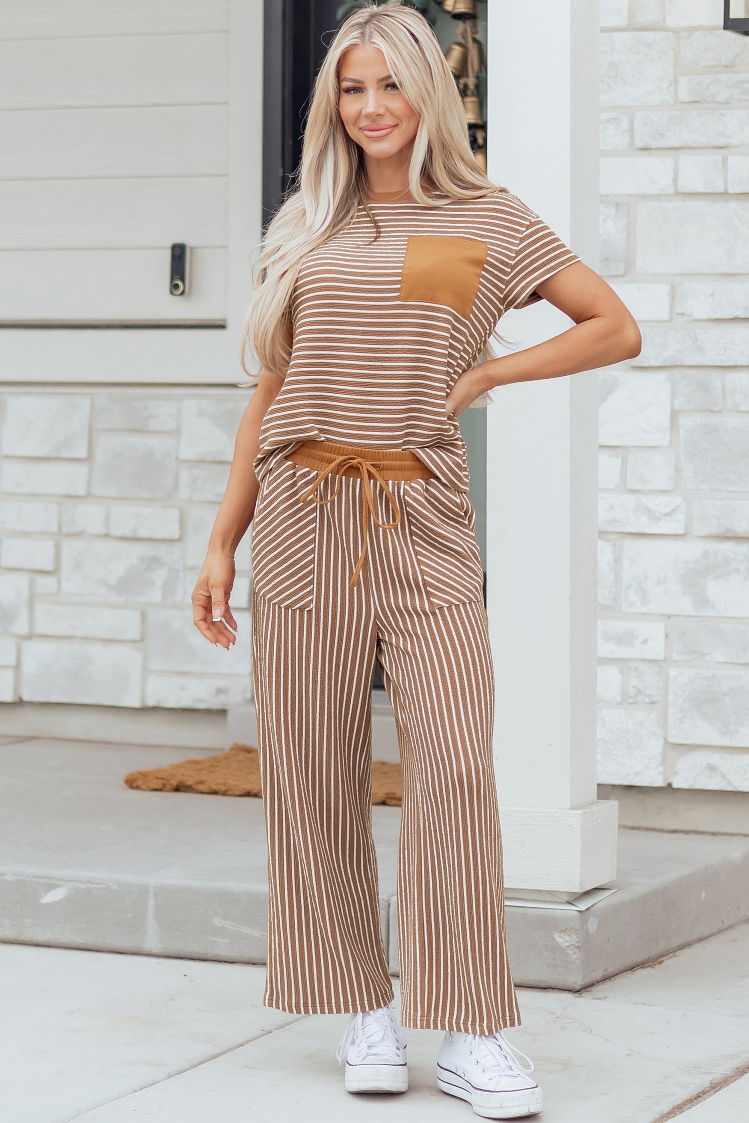 Aspyn Stripe Tee-0