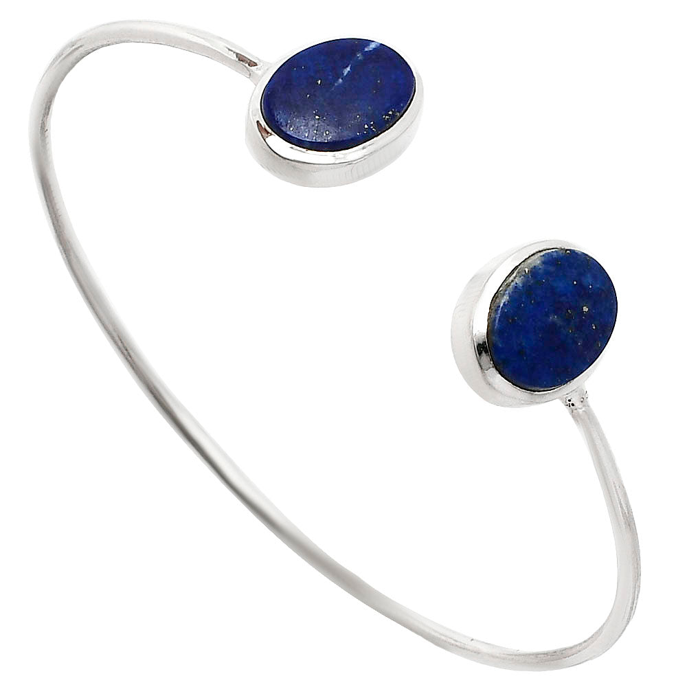 Premium Quality Lapis Lazuli Cuff Bangle Bracelet B-1004 42-EB10468-1