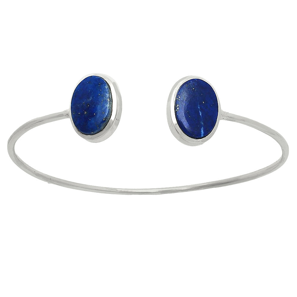 Premium Quality Lapis Lazuli Cuff Bangle Bracelet B-1004 42-EB10468-2
