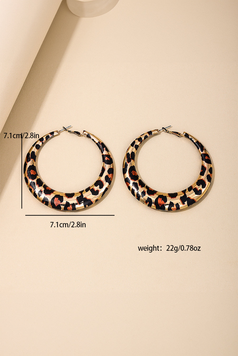 Miriam Bold Ring Hoop Earrings-3