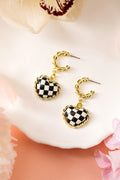 Madelynn Twisted Hoop Stud Earrings-0