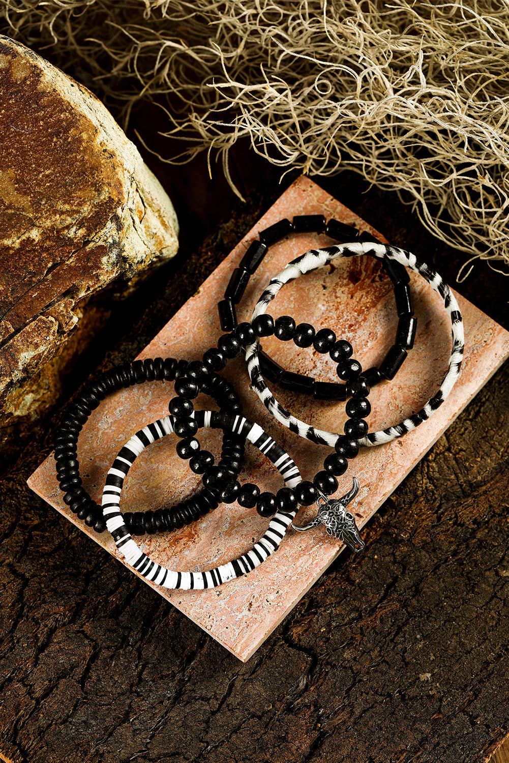 Elisa Charm 5pcs Bracelet Set-4