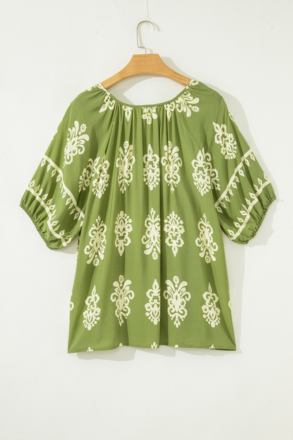 Gabriella Floral Short Sleeve PLUS Top-3