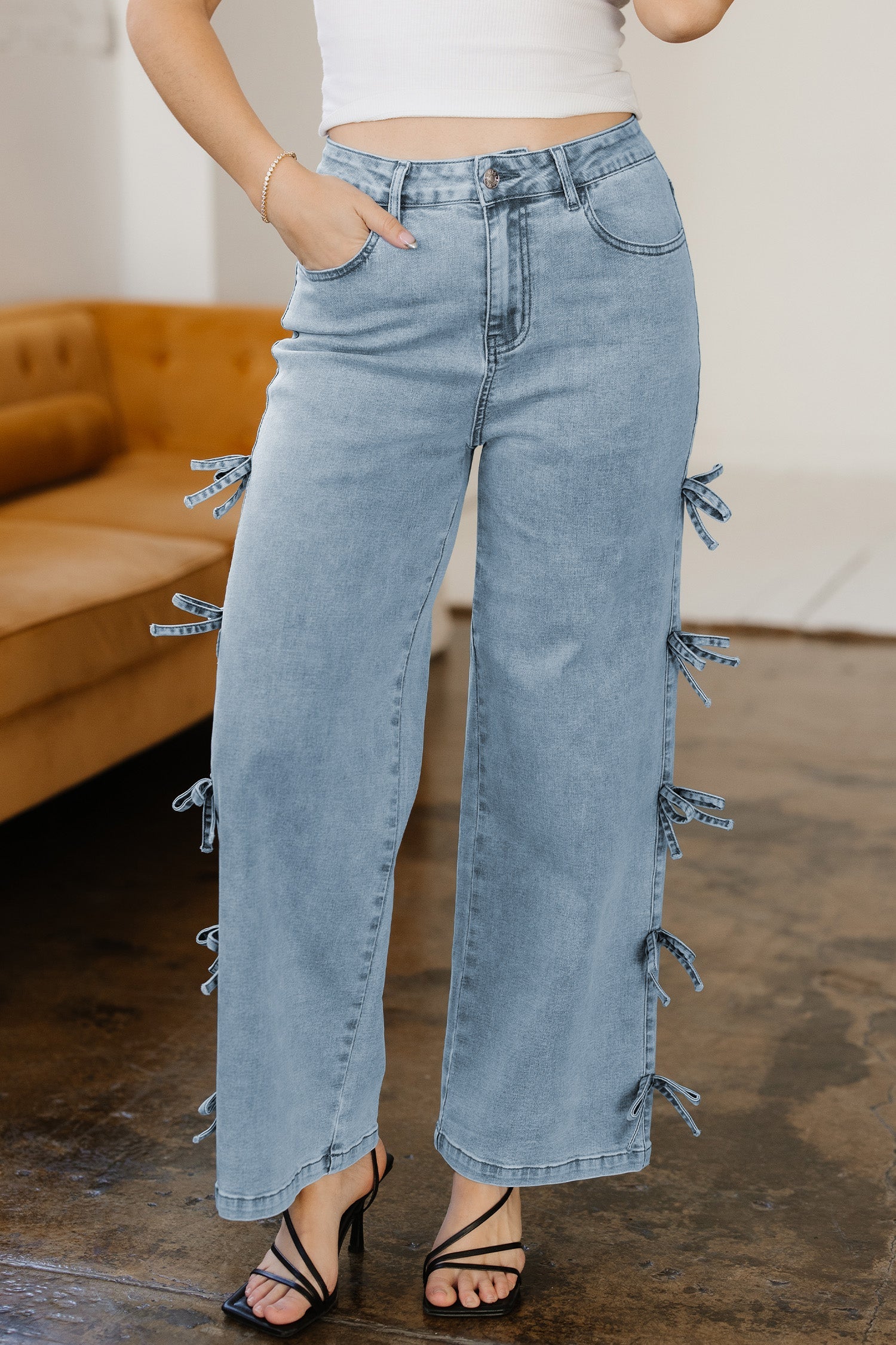 Maryam Straight Leg Loose Jeans-3