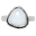 Natural White Opal Ring size-8 R-1011 50-ER14779-0