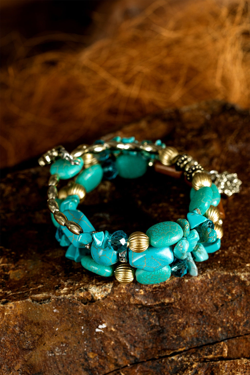 Arleth Bead Layer Winding Bracelet-2