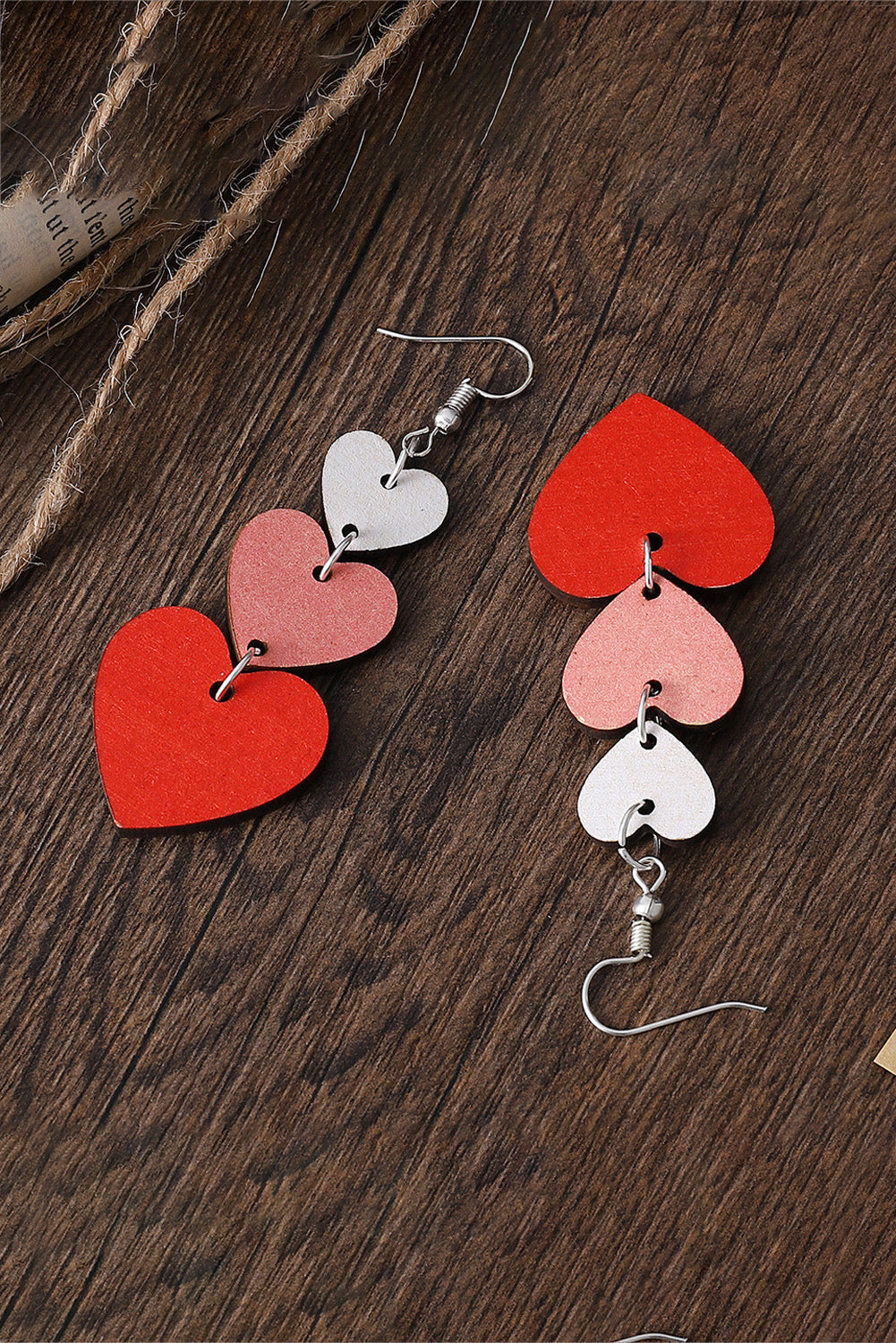 Rosalie Shape Tiered Dangle Earring-2