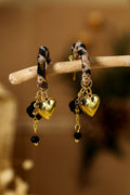 Bethany Wrapped Open Loop Earrings-0