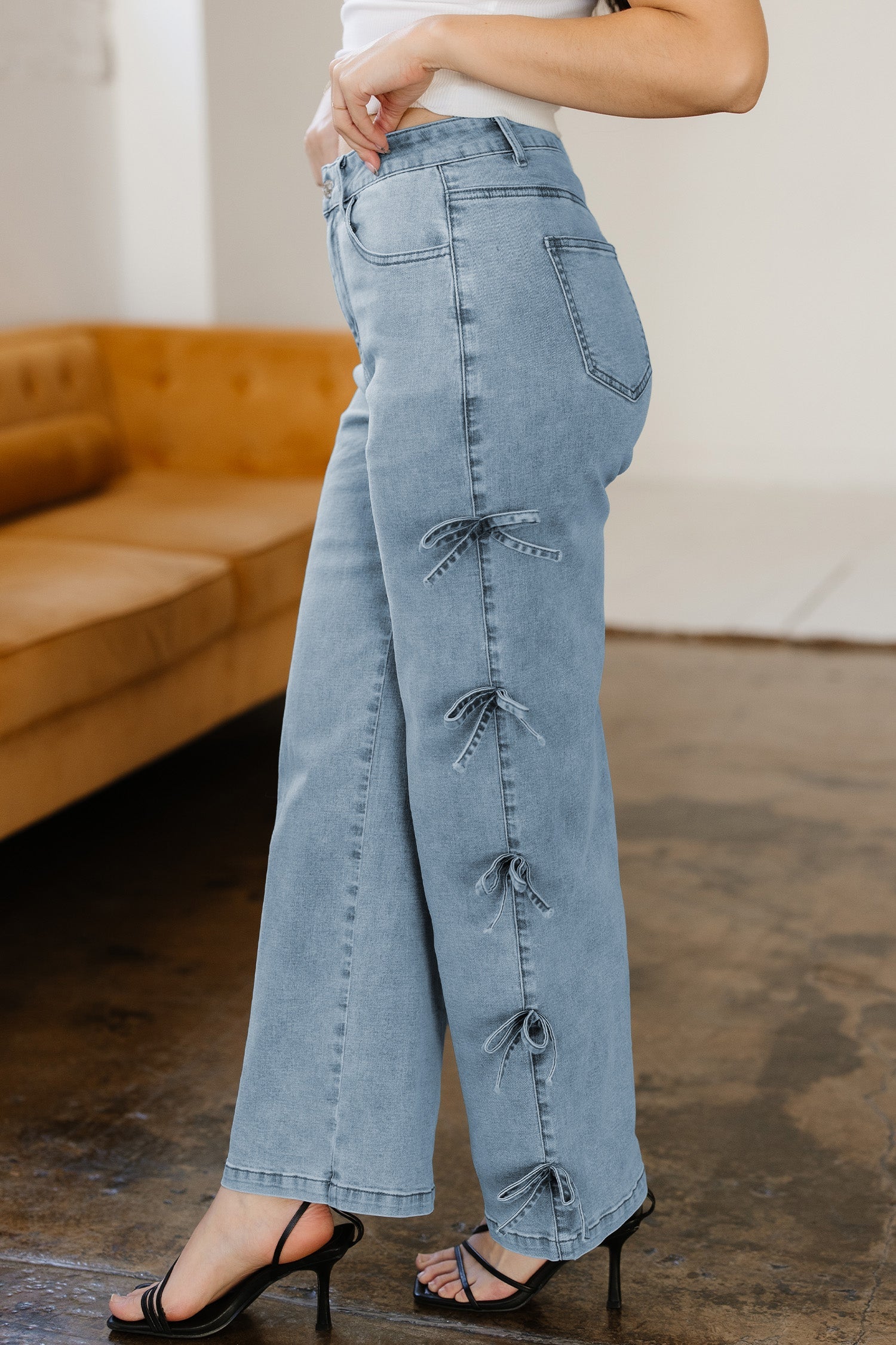 Maryam Straight Leg Loose Jeans-2