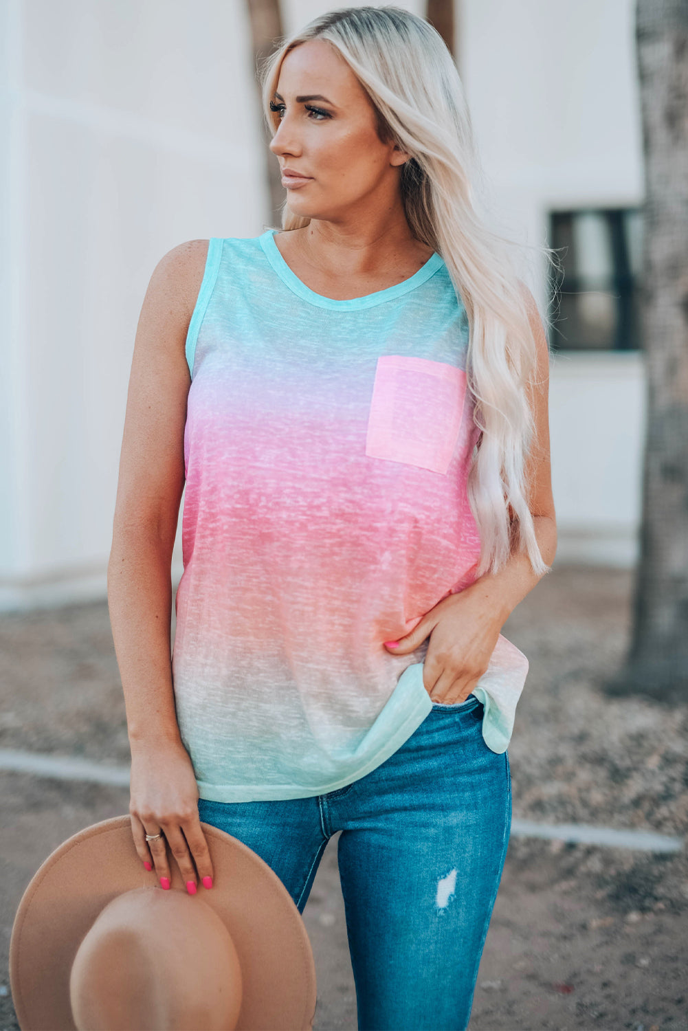 Addison Ombre Tank Top-4