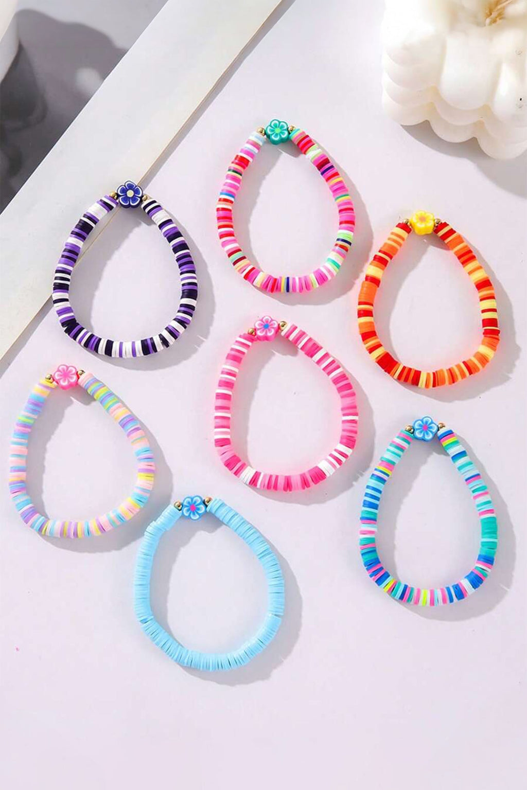 Aleia Beaded Polymer Clay Bracelet-1