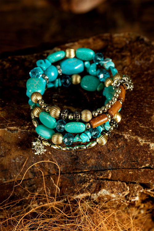 Arleth Bead Layer Winding Bracelet-0