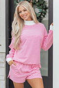 Sariyah Sweatshirt and Shorts Set-0