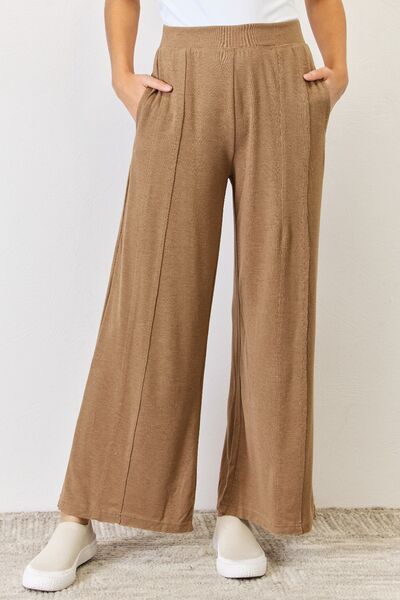 RISEN Ultra Soft Wide Leg Pants-0