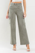 Vervet by Flying Monkey 90's Super High Rise Cargo Jeans-0