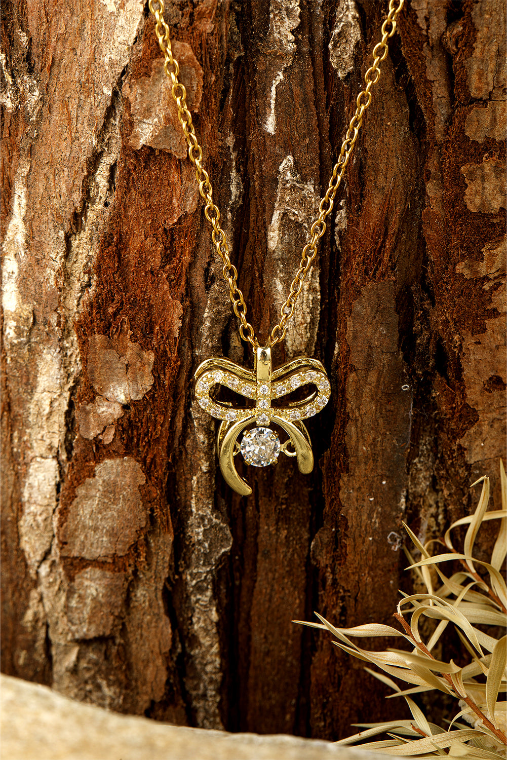 Athena Pendant Plated alloy Necklace-2