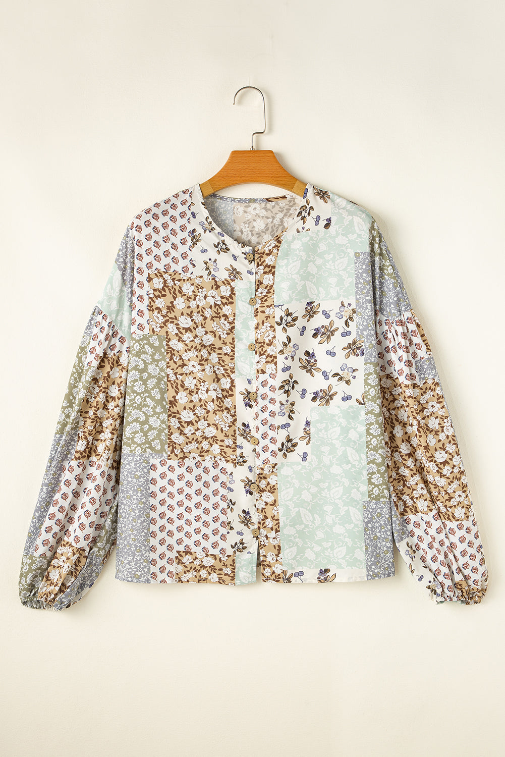 Winnie Long Puff Sleeve Shirt-3