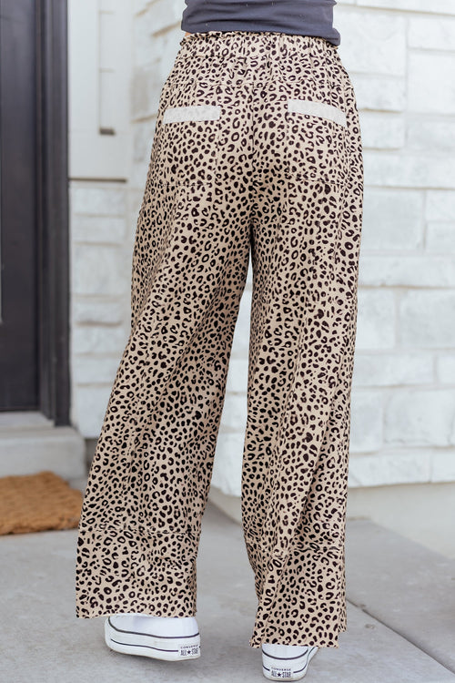 Aitana Leg Terry Knit Pants-1