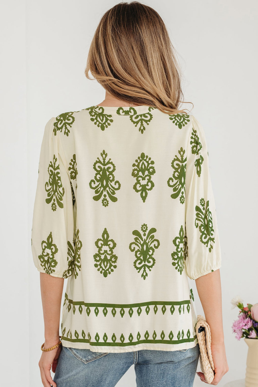 Keziah Puffy Half Sleeve Shirt-1