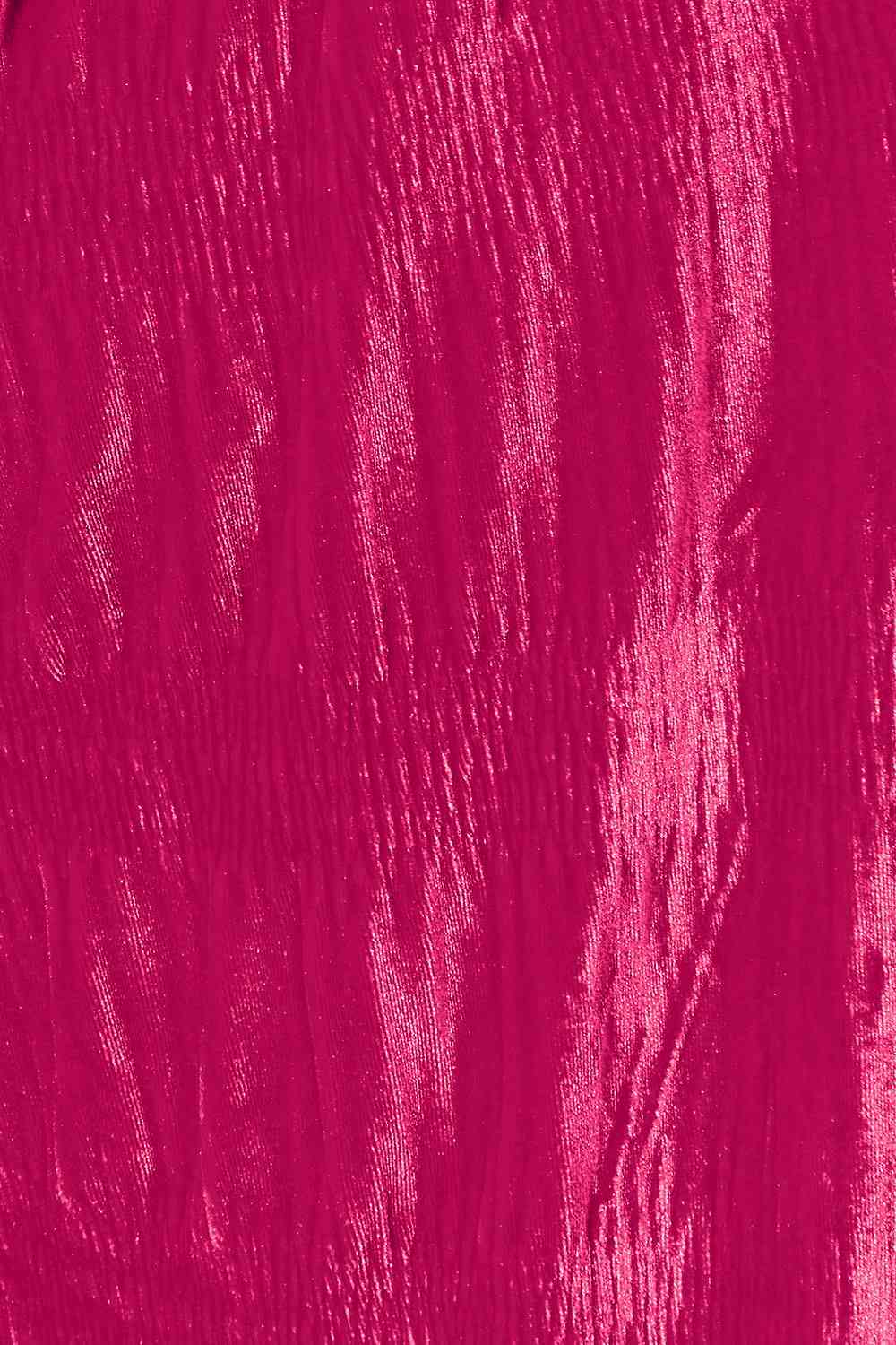 Double Take Full Size High Waist Tiered Shirring Velvet Wide Leg Pants-4