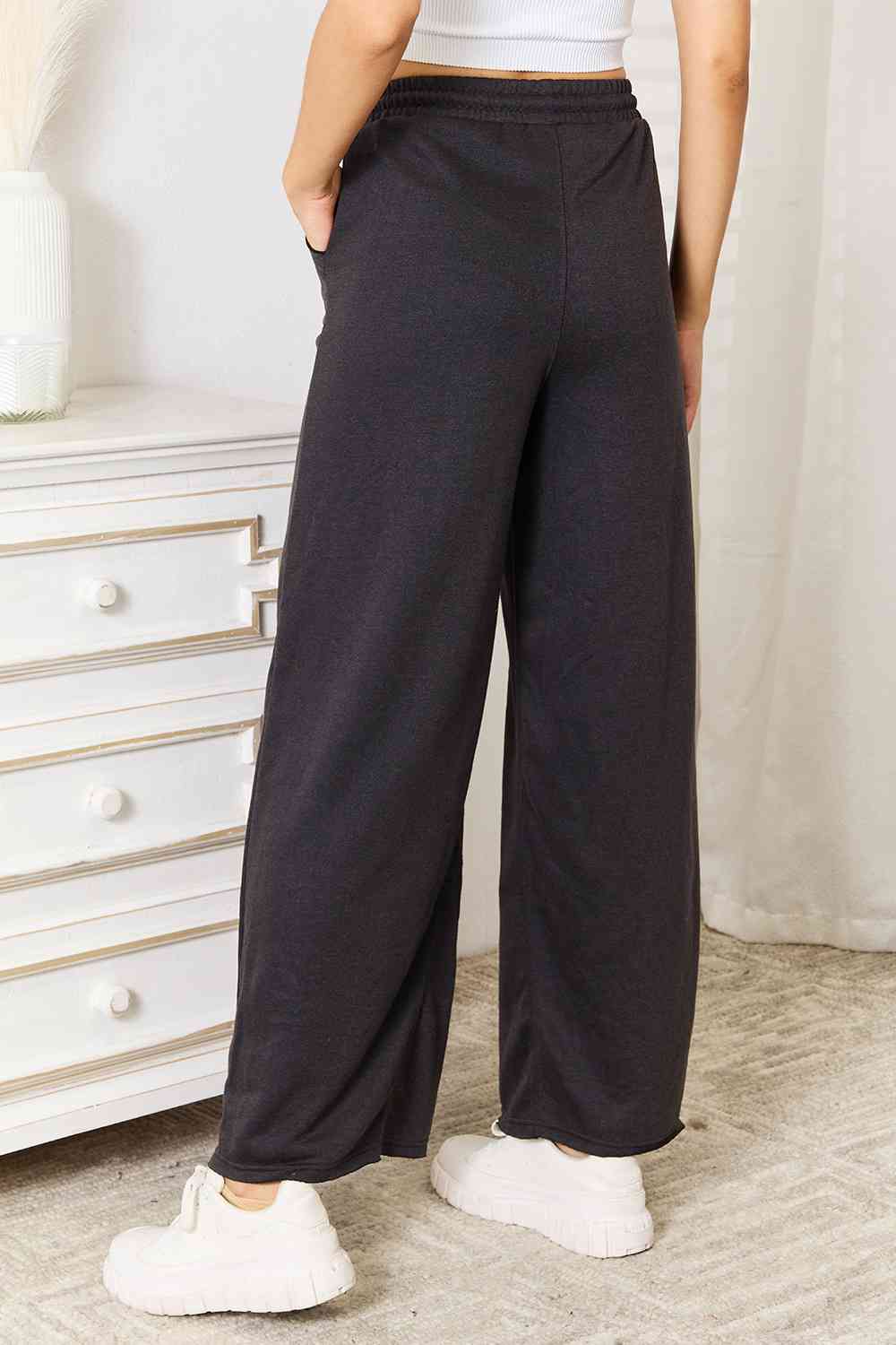 Basic Bae Wide Leg Pocketed Pants-1