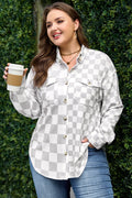 Emily Down Casual Western Plus Jacket-0