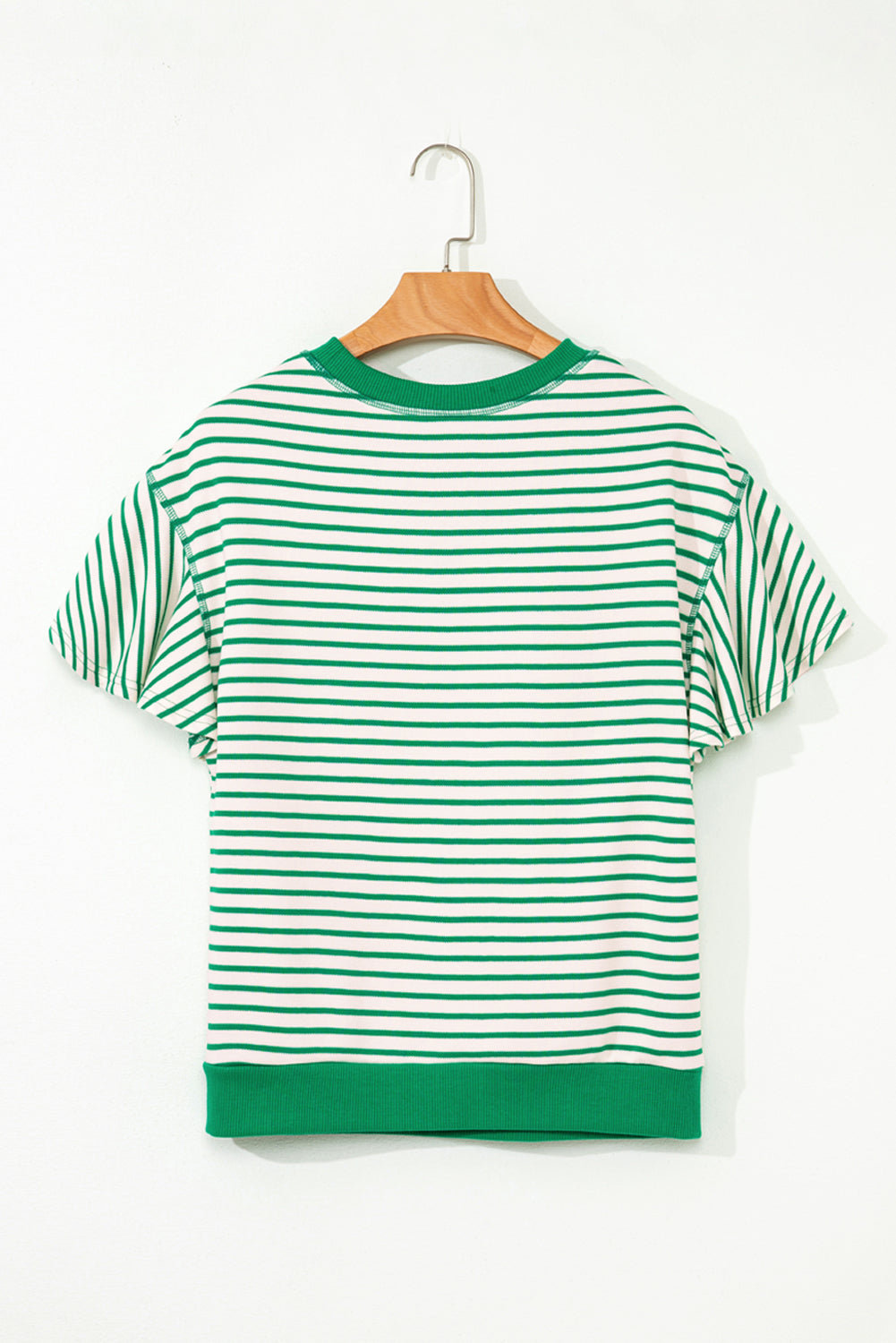 Sol Ruffle Short Sleeve Top-4