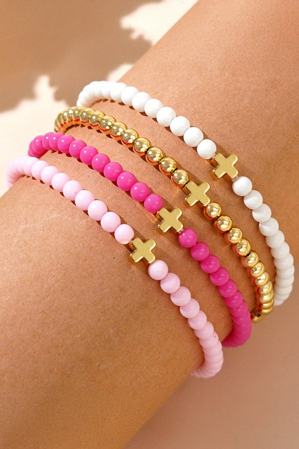 Haisley Layered Elastic Bracelet Set-1