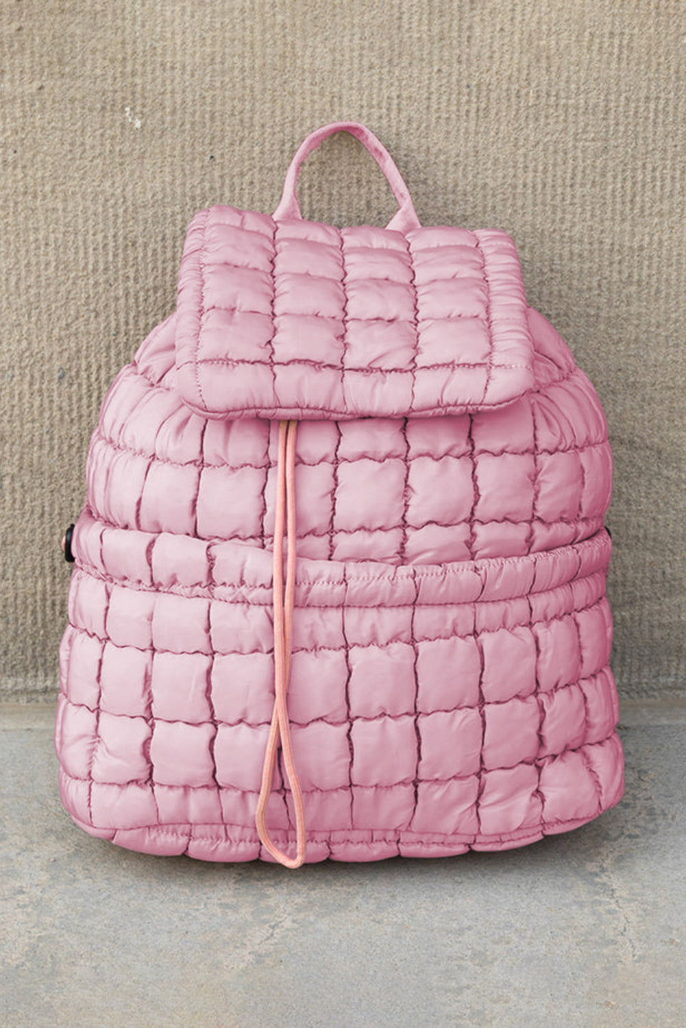 Natalie Quilted Puffer Backpack-2