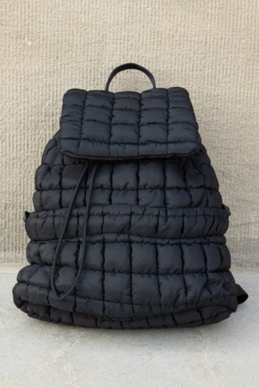 Natalie Quilted Puffer Backpack-5