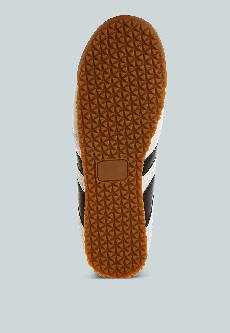 Blaster Casual Striped Lace-Up Sneakers-4